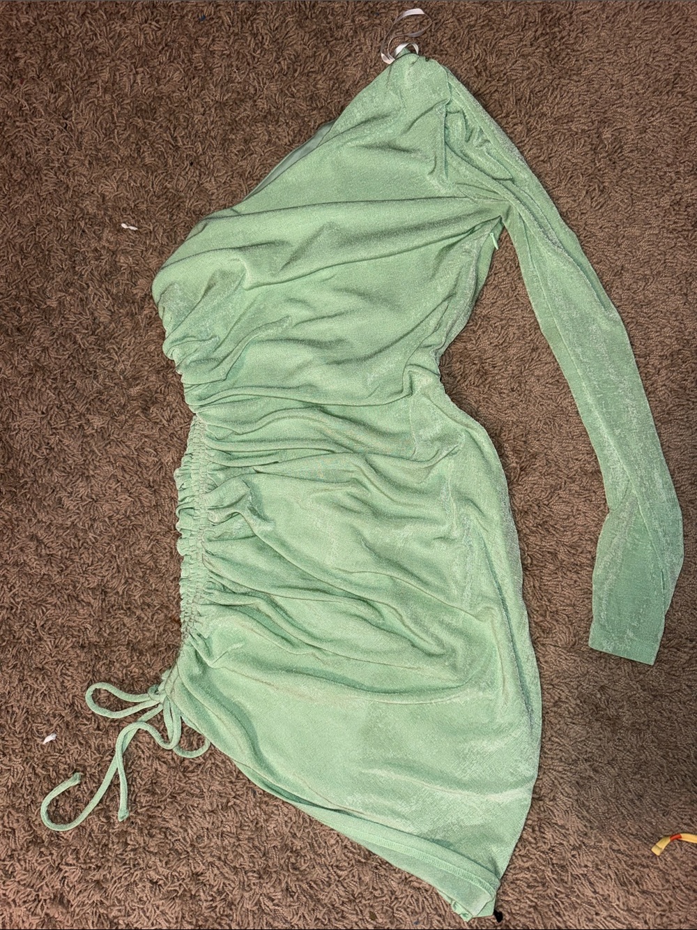 Lulus one shoulder mini dress